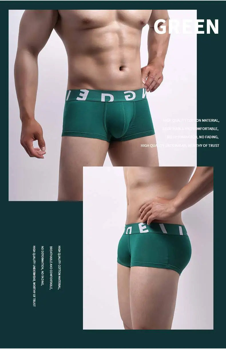 New Cotton Boxer Men Underwear