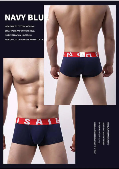 New Cotton Boxer Men Underwear