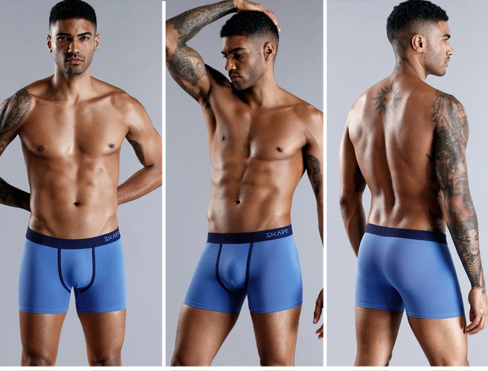 6Pcs Mens Boxershorts Cotton