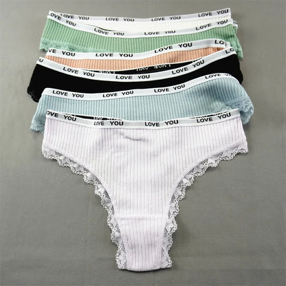 3PCS/Set  Cotton Ladies Panties