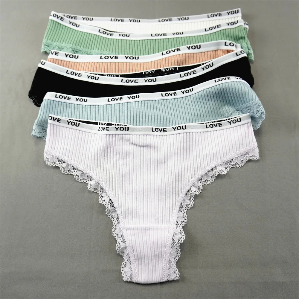 3PCS/Set  Cotton Ladies Panties
