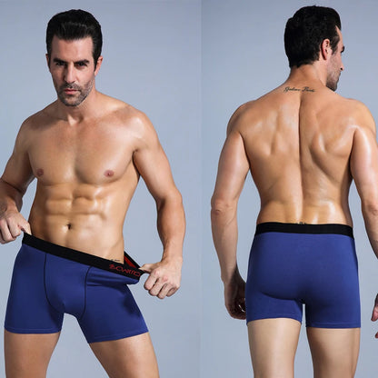 6Pcs Mens Boxershorts Cotton