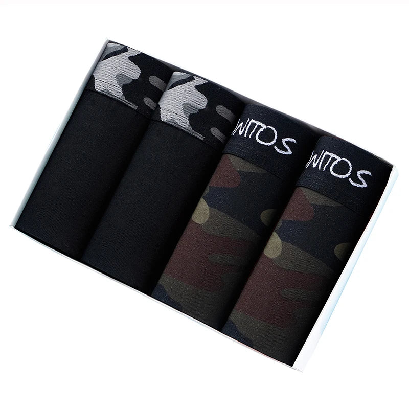 4pcs  Men's Panties Plus Size