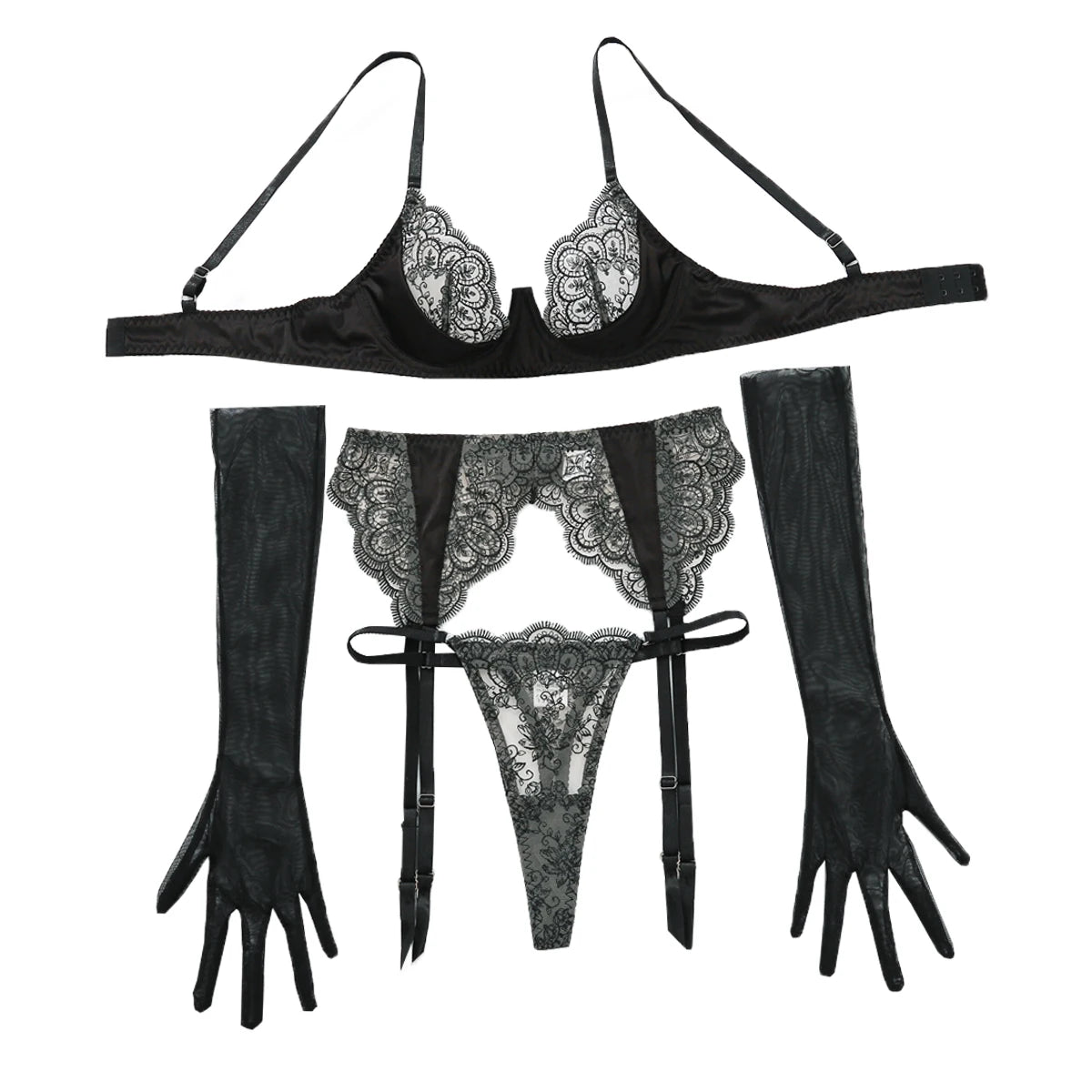 Moonlit Lace Set